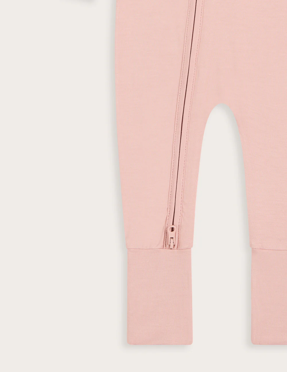 Baby Long Sleeve Romper - Dusty Pink - Image 15
