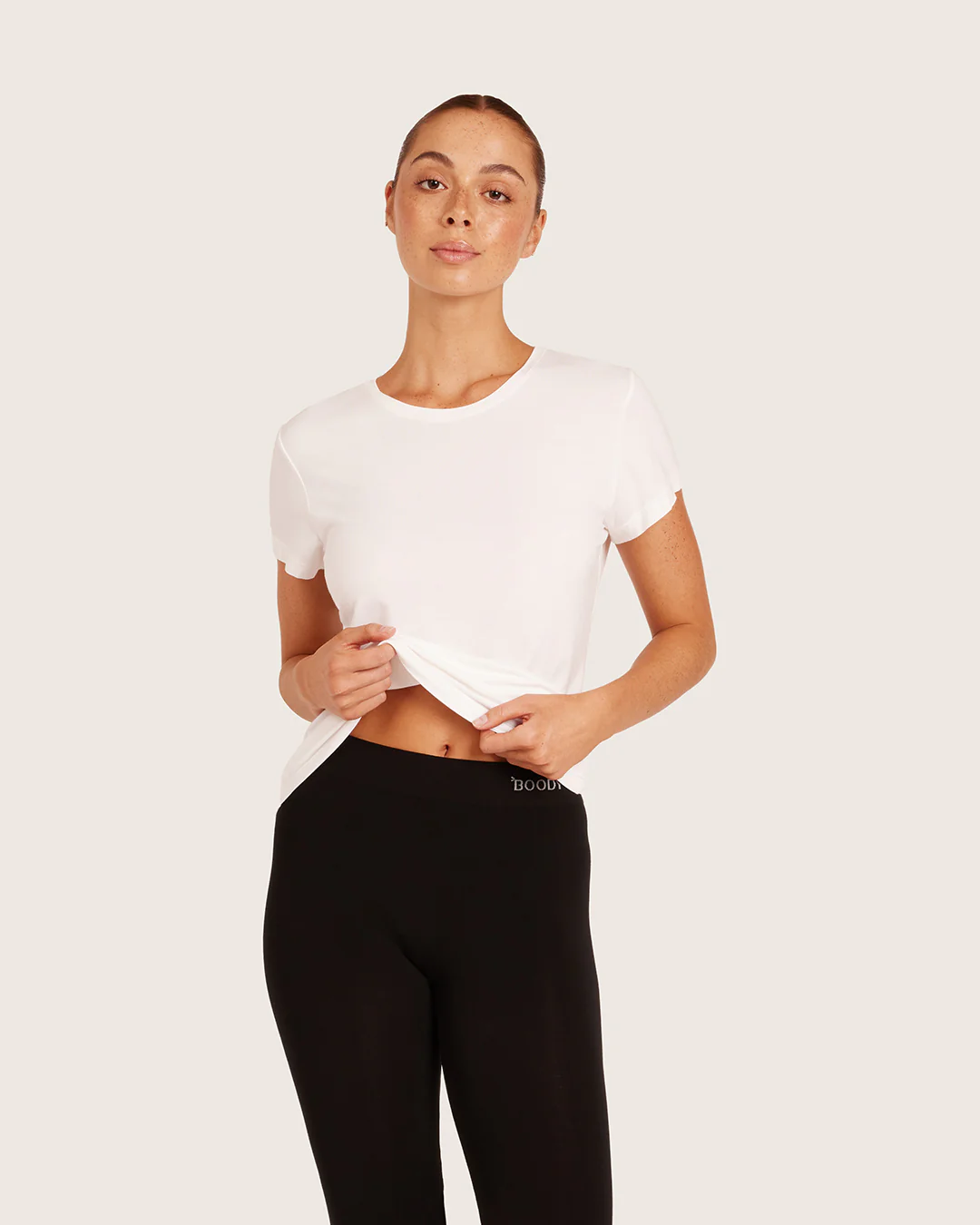 Base Layer 3/4 Leggings - Black - Image 6