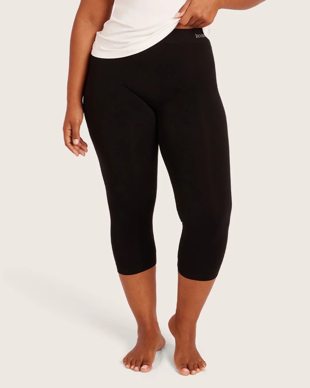 Base Layer 3/4 Leggings - Black - Image 9