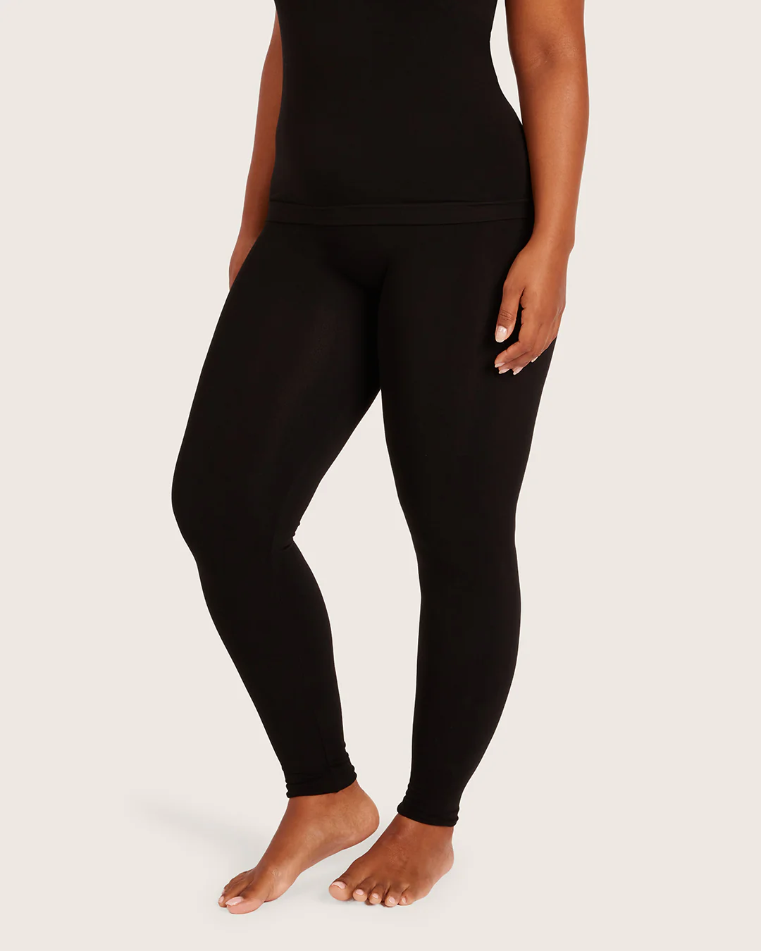 Base Layer Full Leggings - Black - Image 7