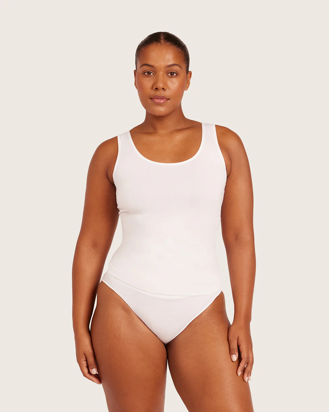 Base Layer Tank Top - White - Image 4
