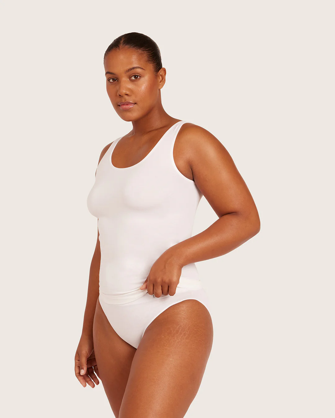 Base Layer Tank Top - White - Image 7