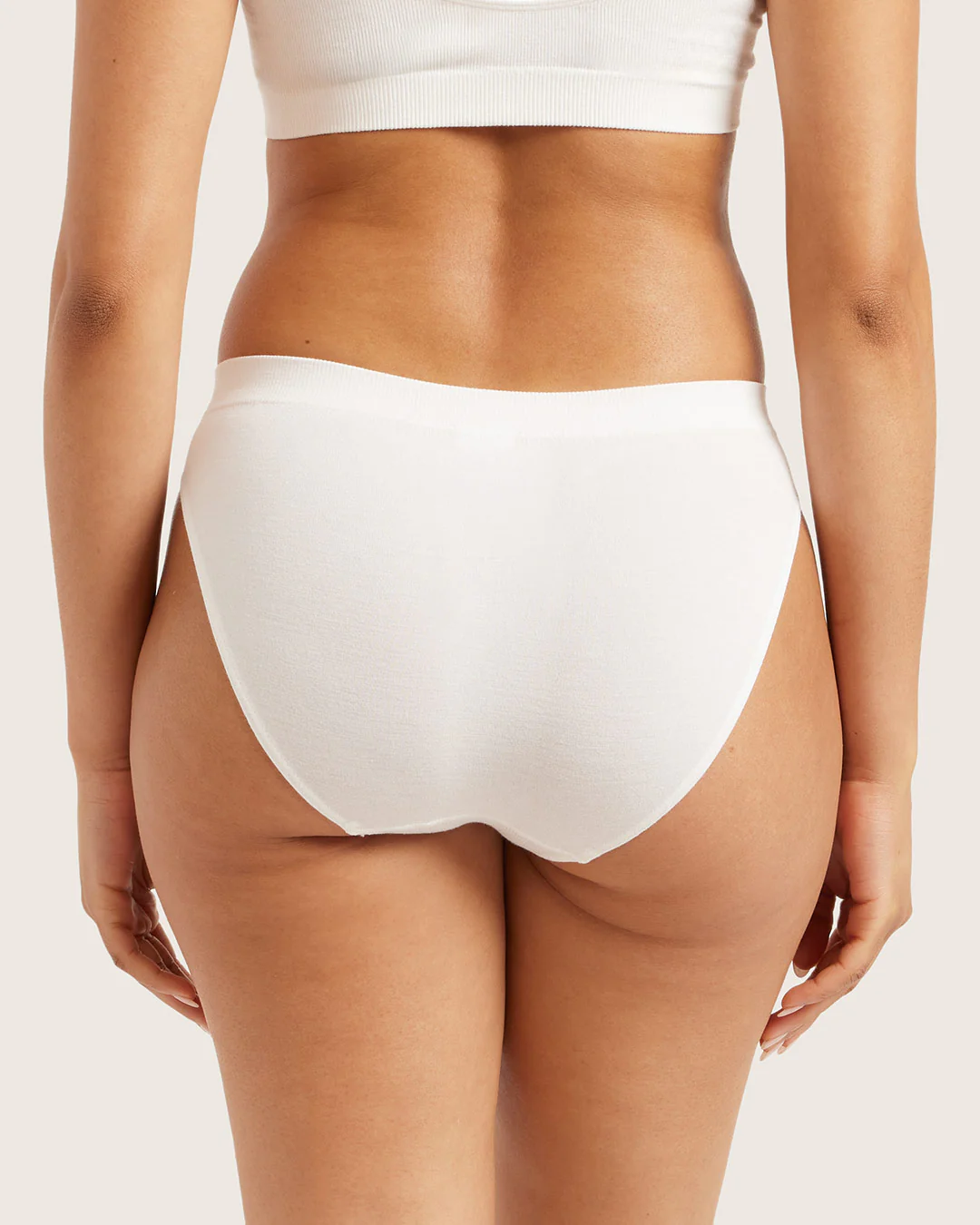 Classic Bikini - White - Image 3