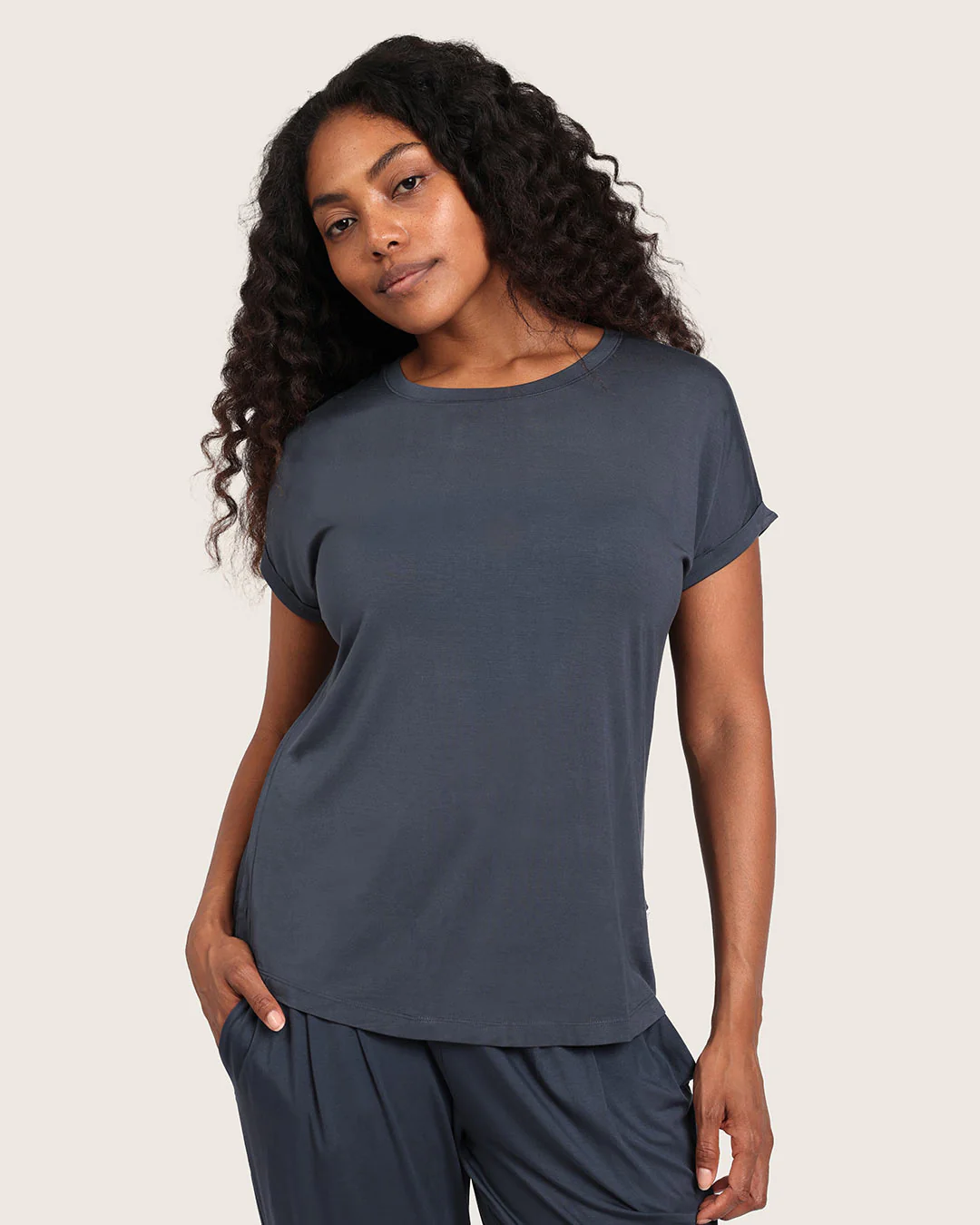 Downtime Lounge Top - Storm - Image 11