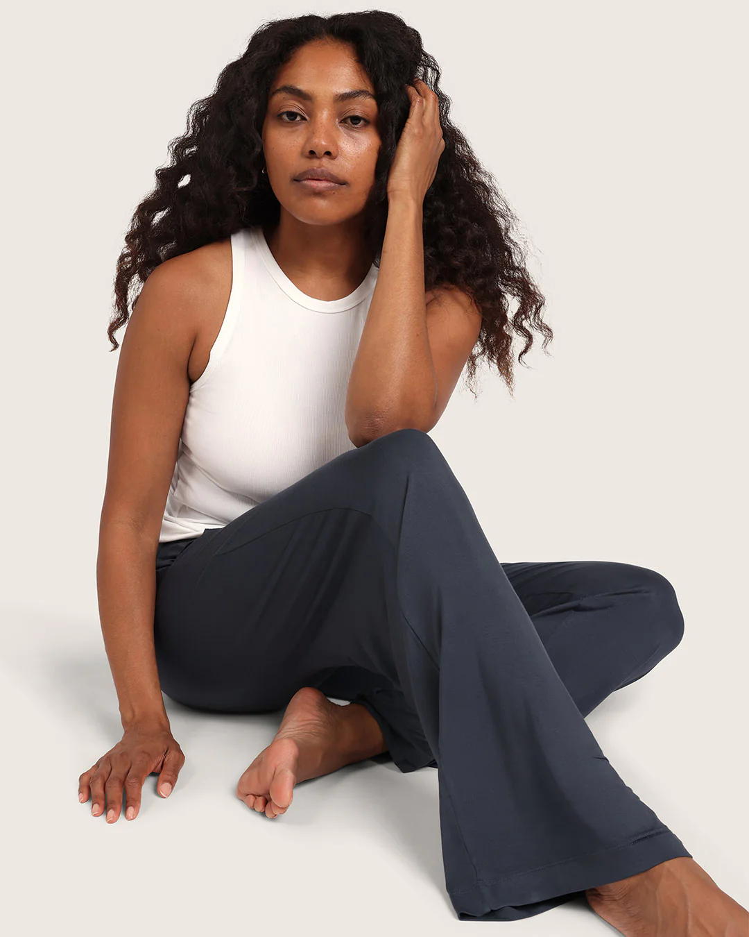 Downtime Wide Leg Lounge Pants - Storm - Image 10