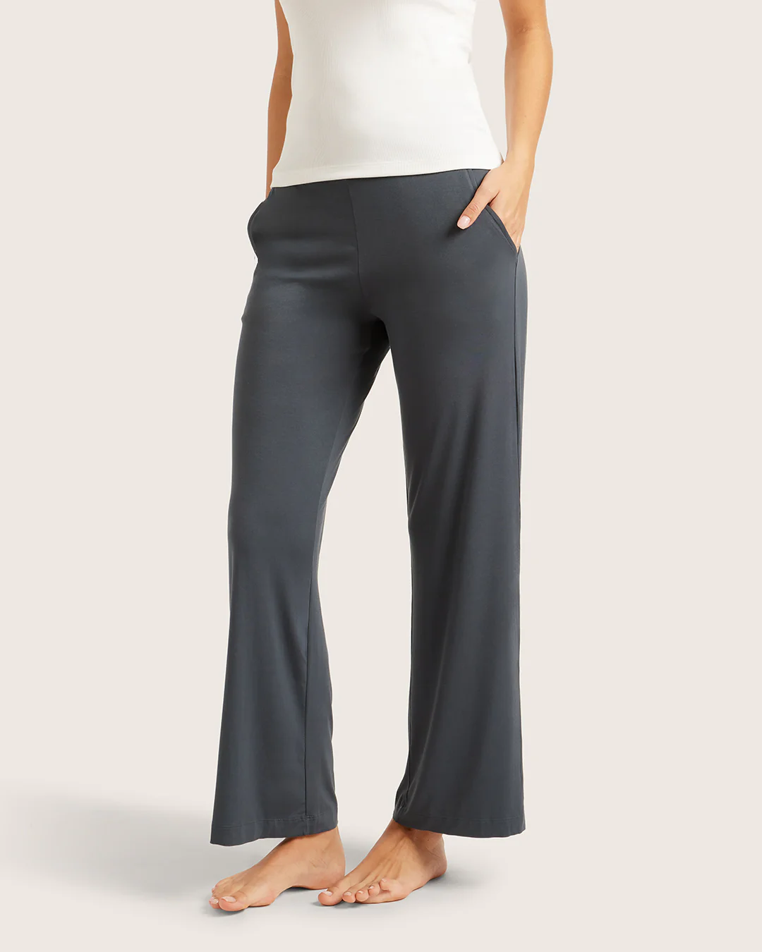 Downtime Wide Leg Lounge Pants - Storm - Image 3
