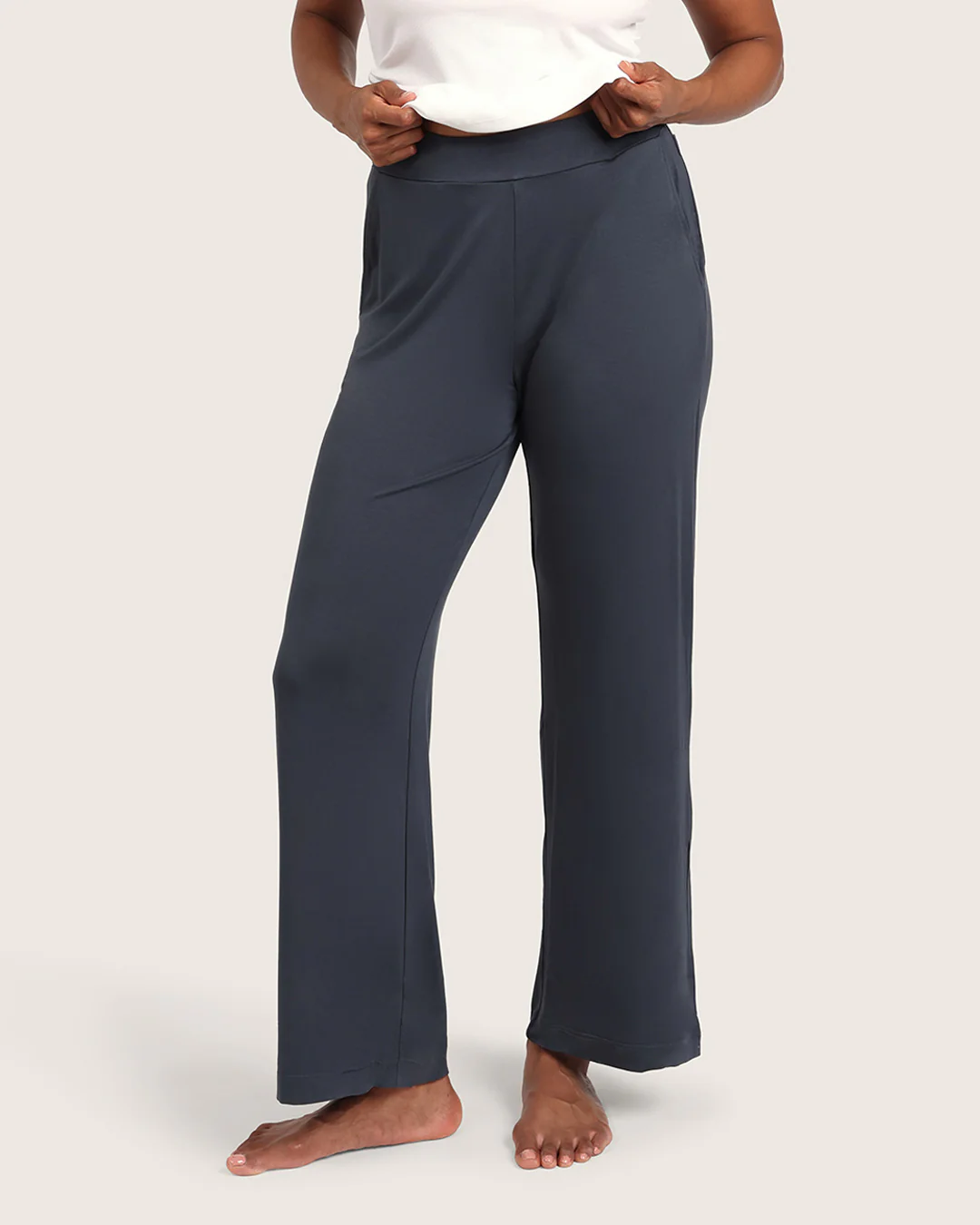 Downtime Wide Leg Lounge Pants - Storm - Image 5