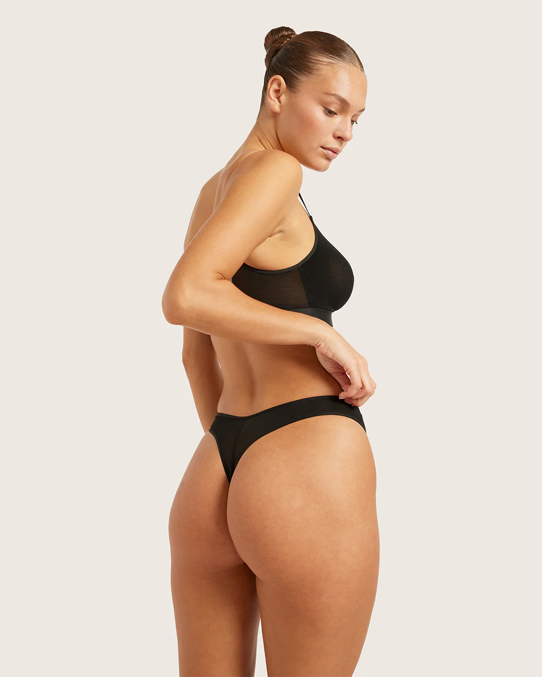 FreeMesh G-String - Black - Image 5