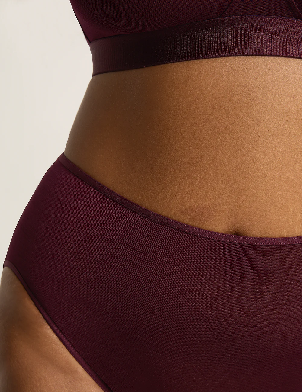 FreeMesh High-Cut Full Briefs - Fig - Image 6