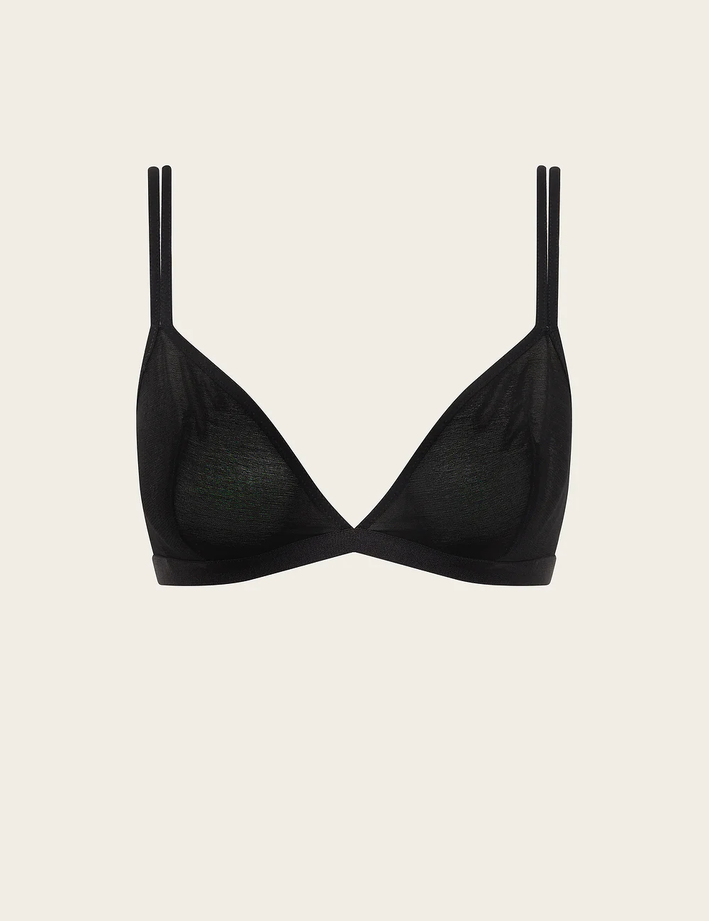 FreeMesh Triangle Bralette - Black - Image 13