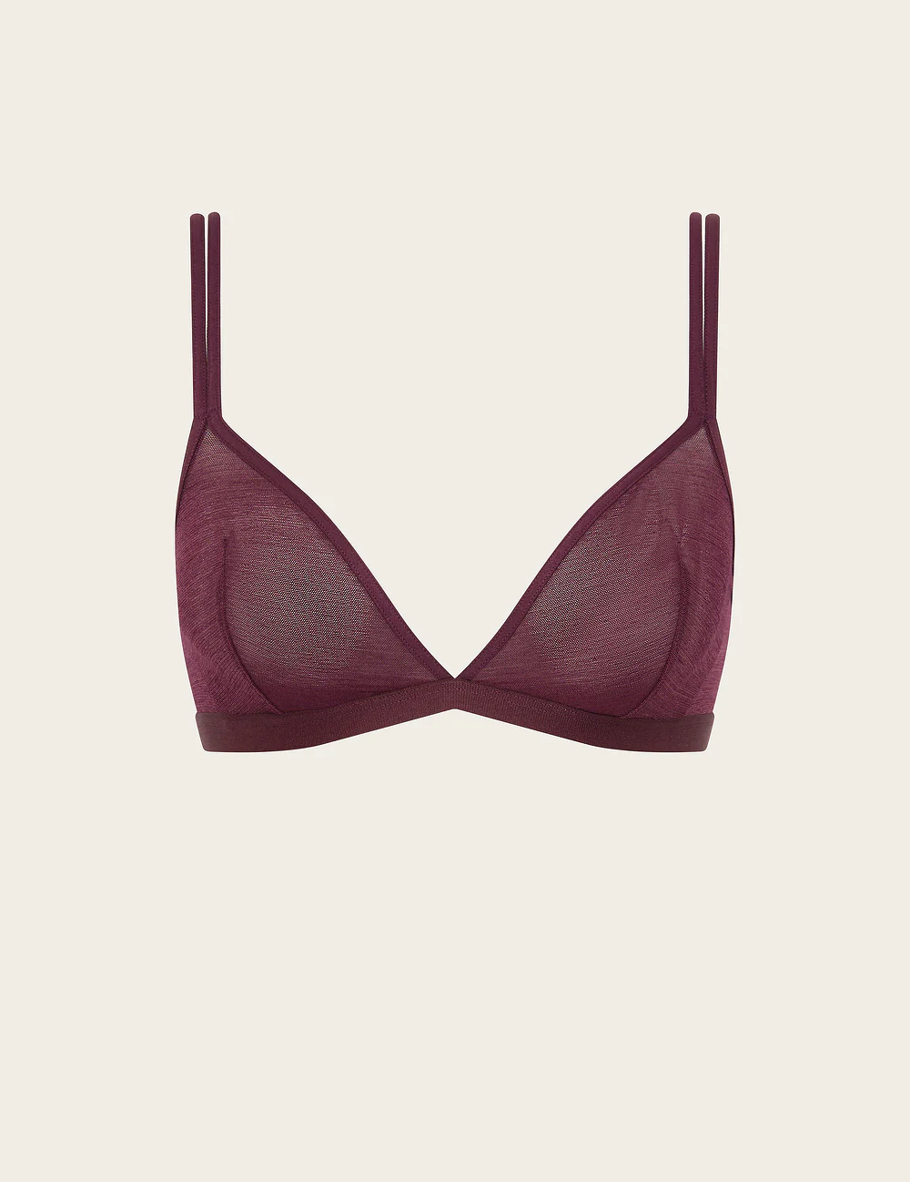 FreeMesh Triangle Bralette - Fig - Image 12