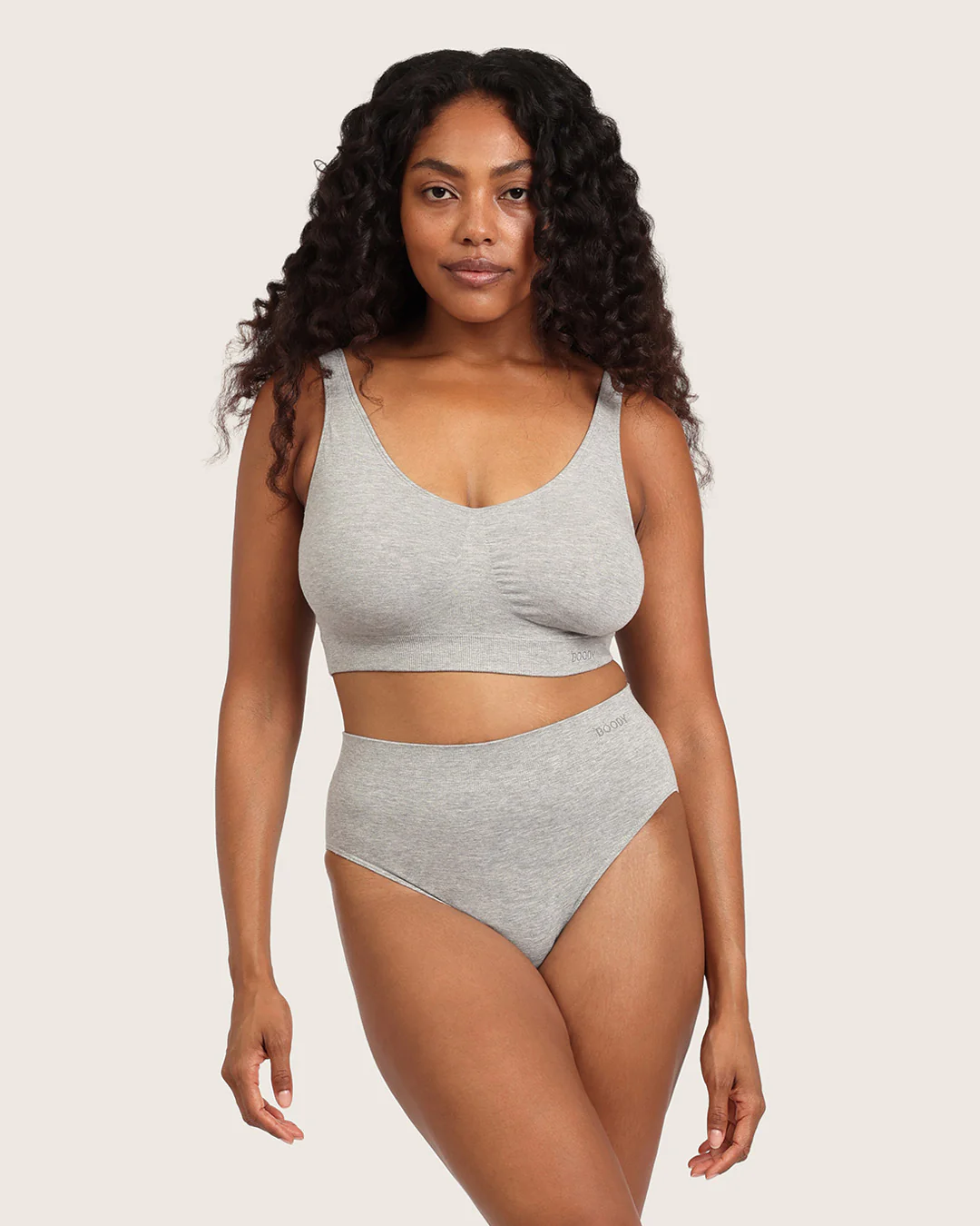 Full Briefs - Light Grey Marl - Image 12