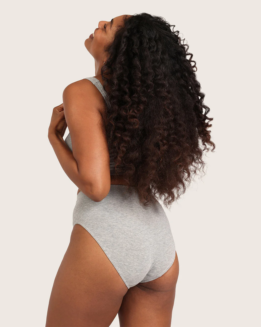 Full Briefs - Light Grey Marl - Image 13