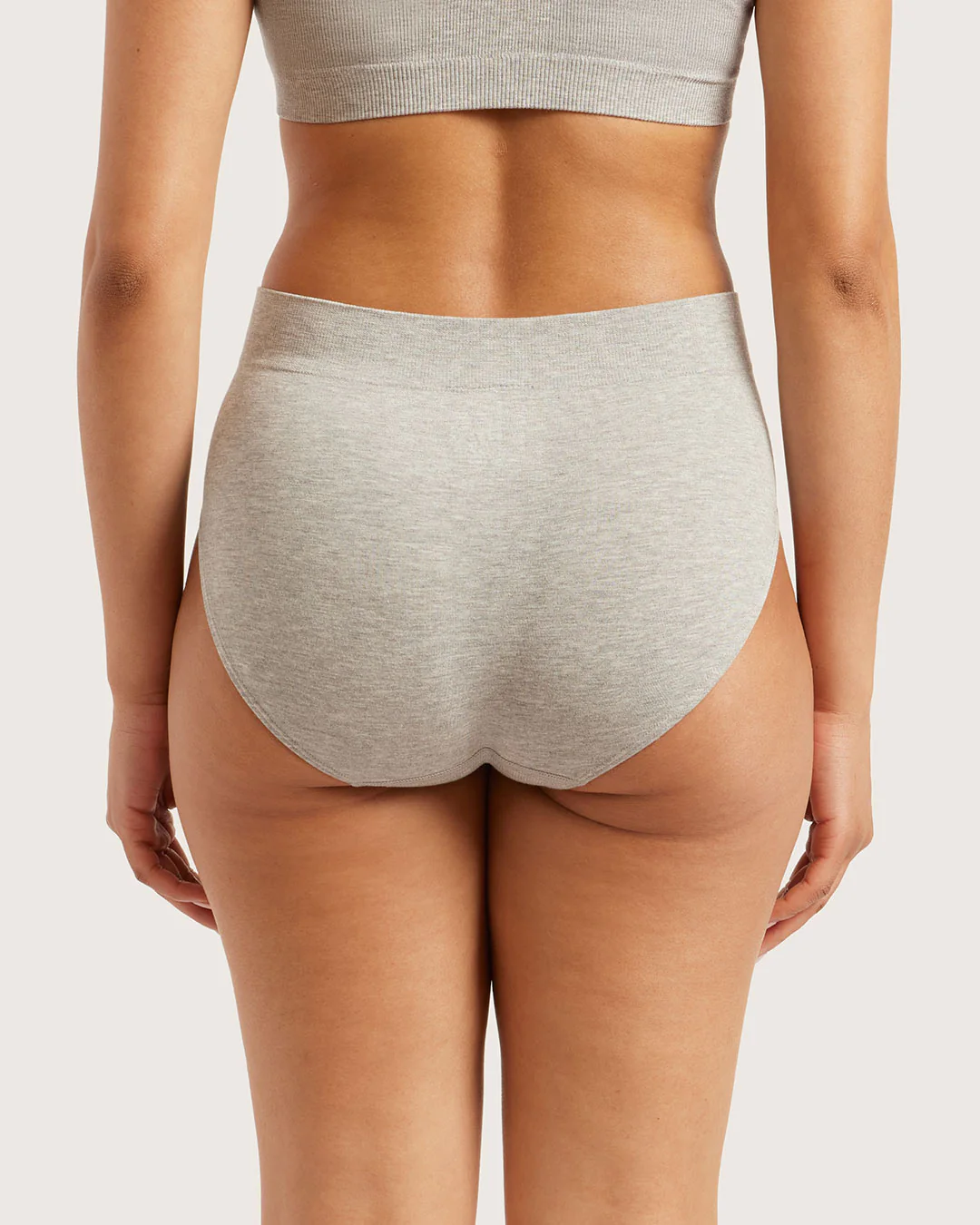 Full Briefs - Light Grey Marl - Image 3
