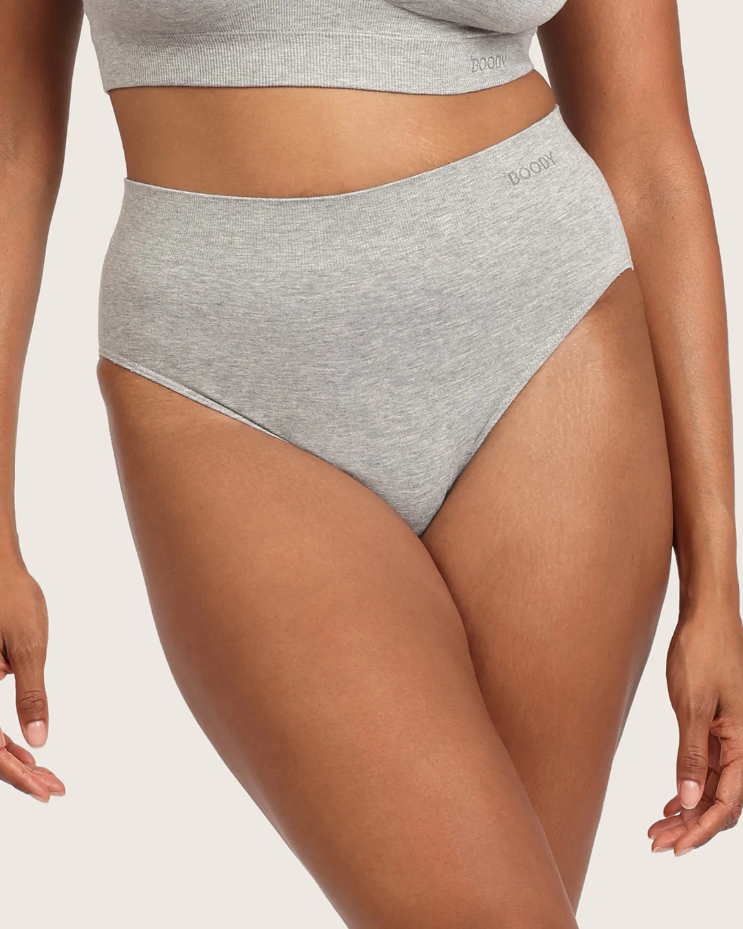 Full Briefs - Light Grey Marl - Image 8
