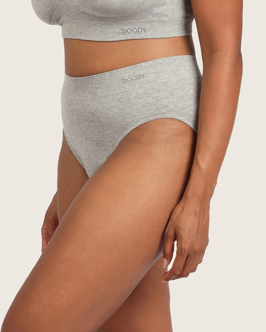 Full Briefs - Light Grey Marl - Image 9