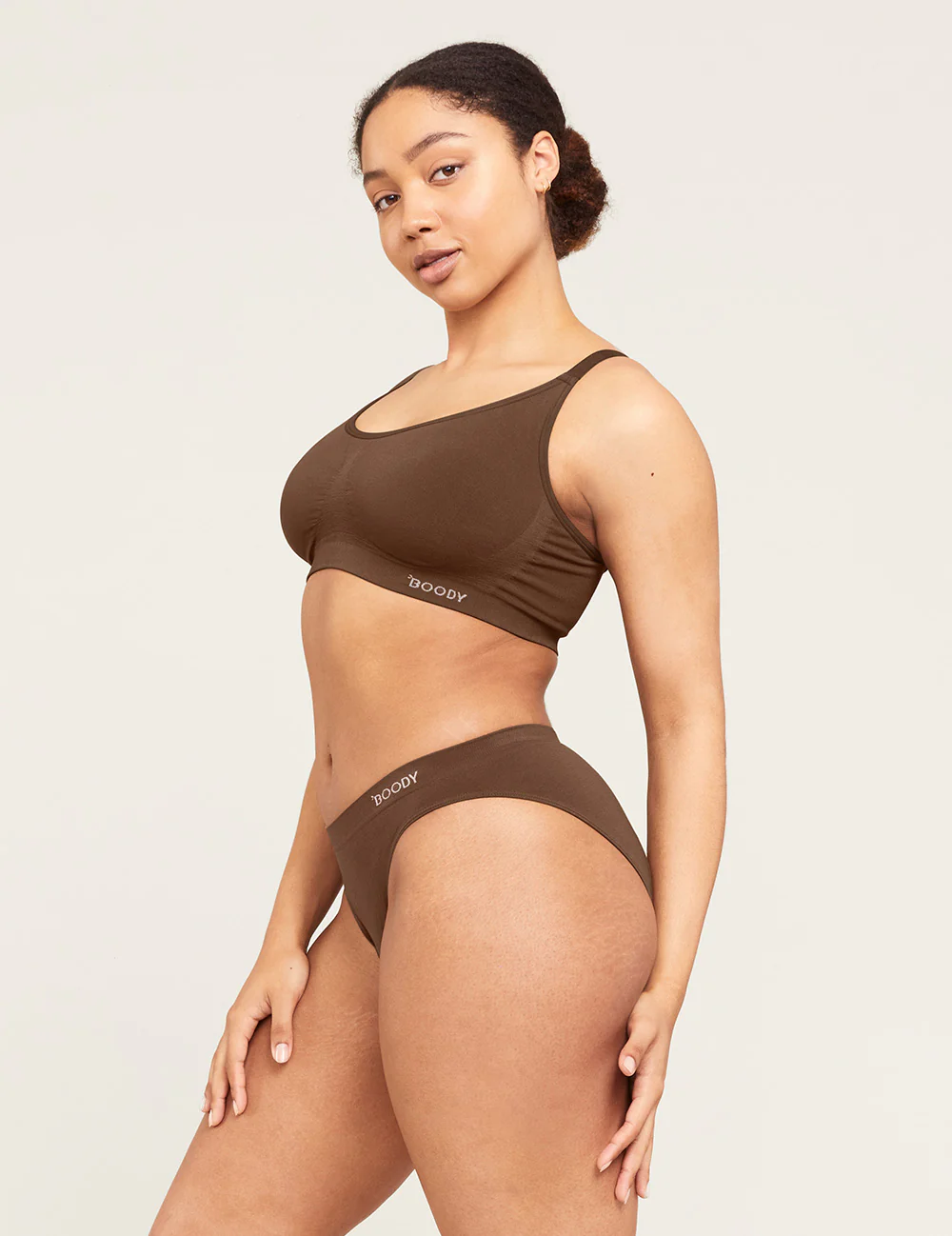 Full Bust Wireless Bra - Clove - Image 12
