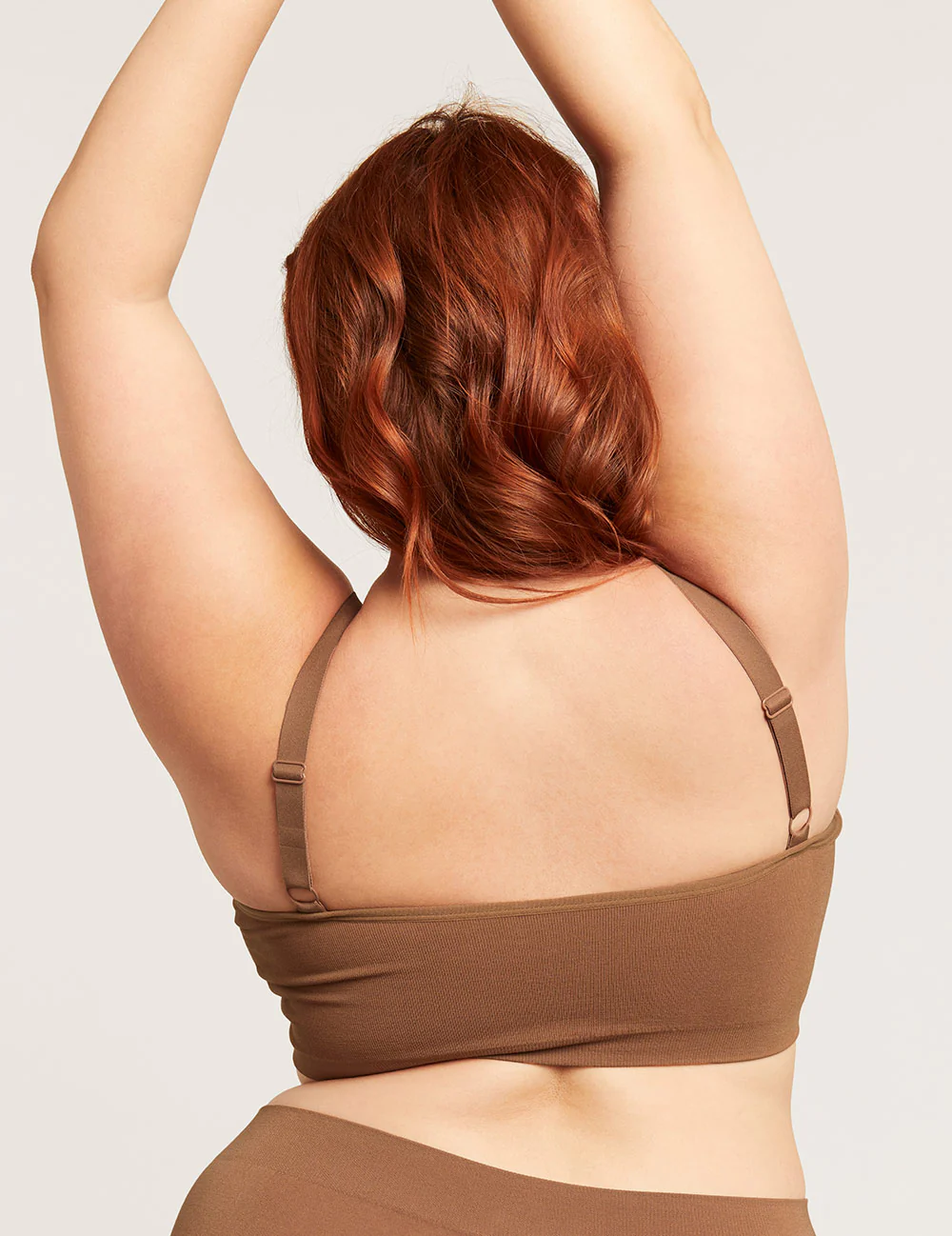 Full Bust Wireless Bra - Maple - Image 13