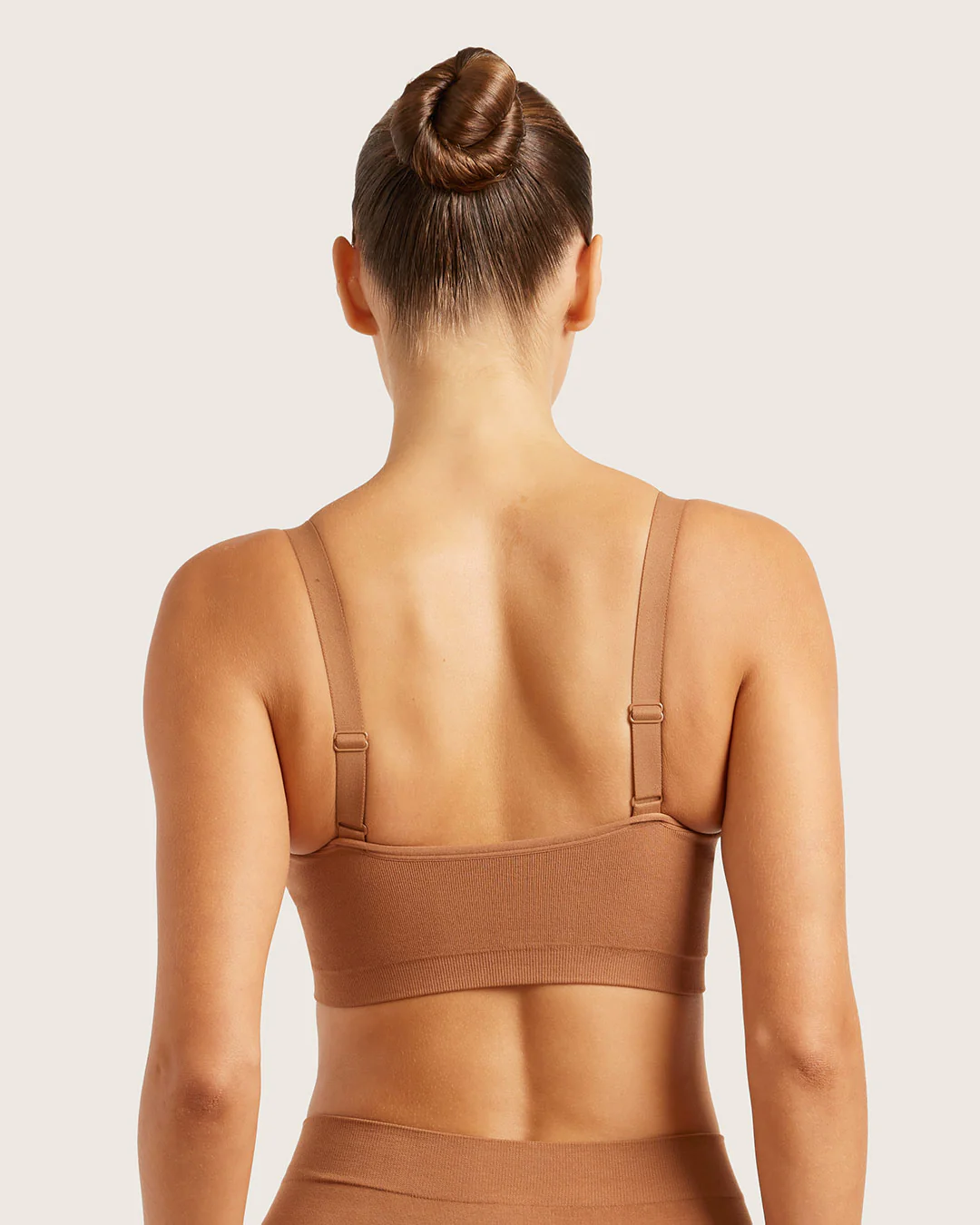 Full Bust Wireless Bra - Maple - Image 2
