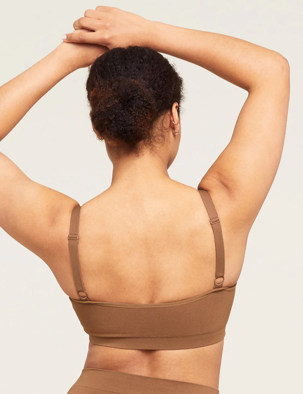 Full Bust Wireless Bra - Maple - Image 8