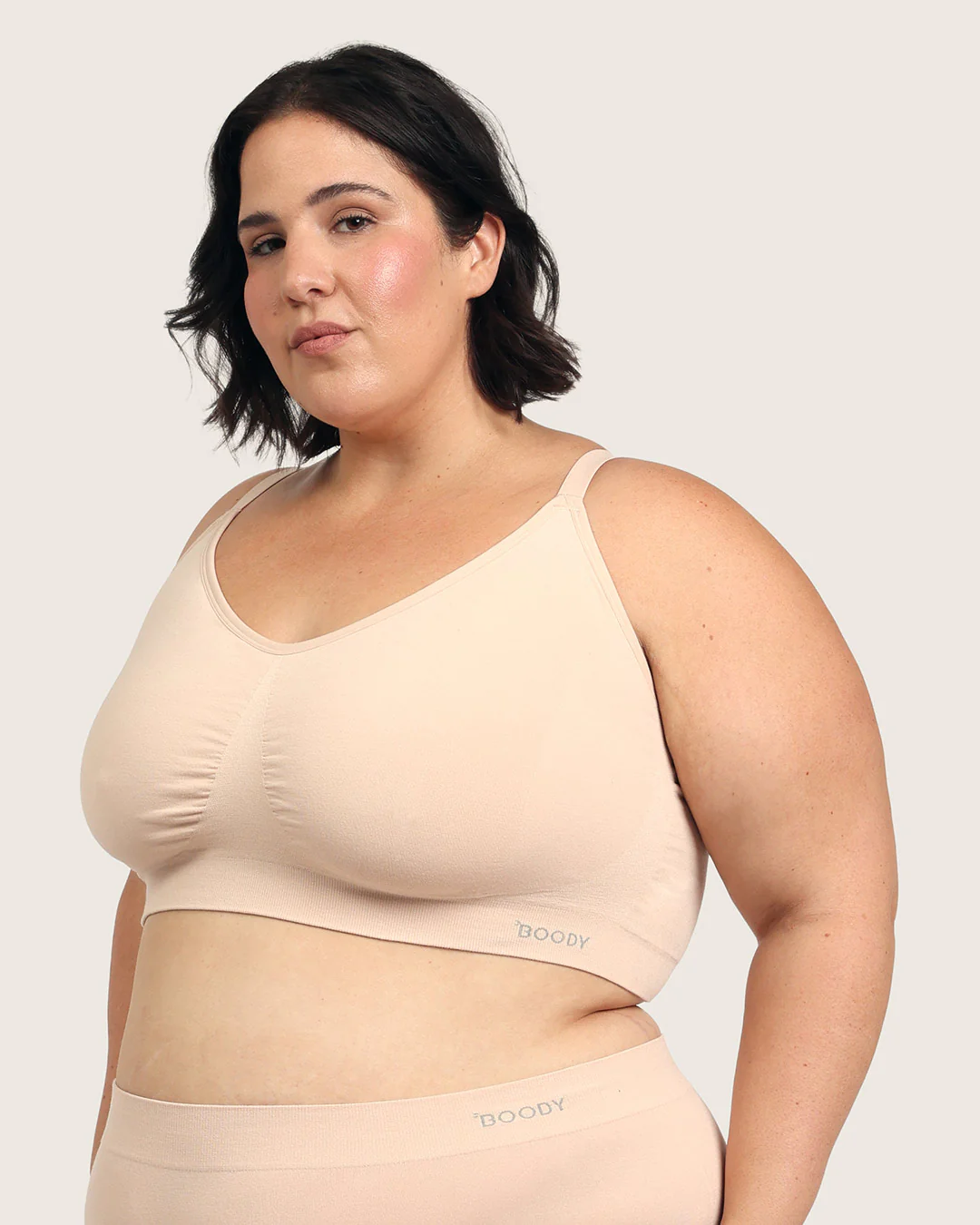 Full Bust Wireless Bra - Shell - Image 21