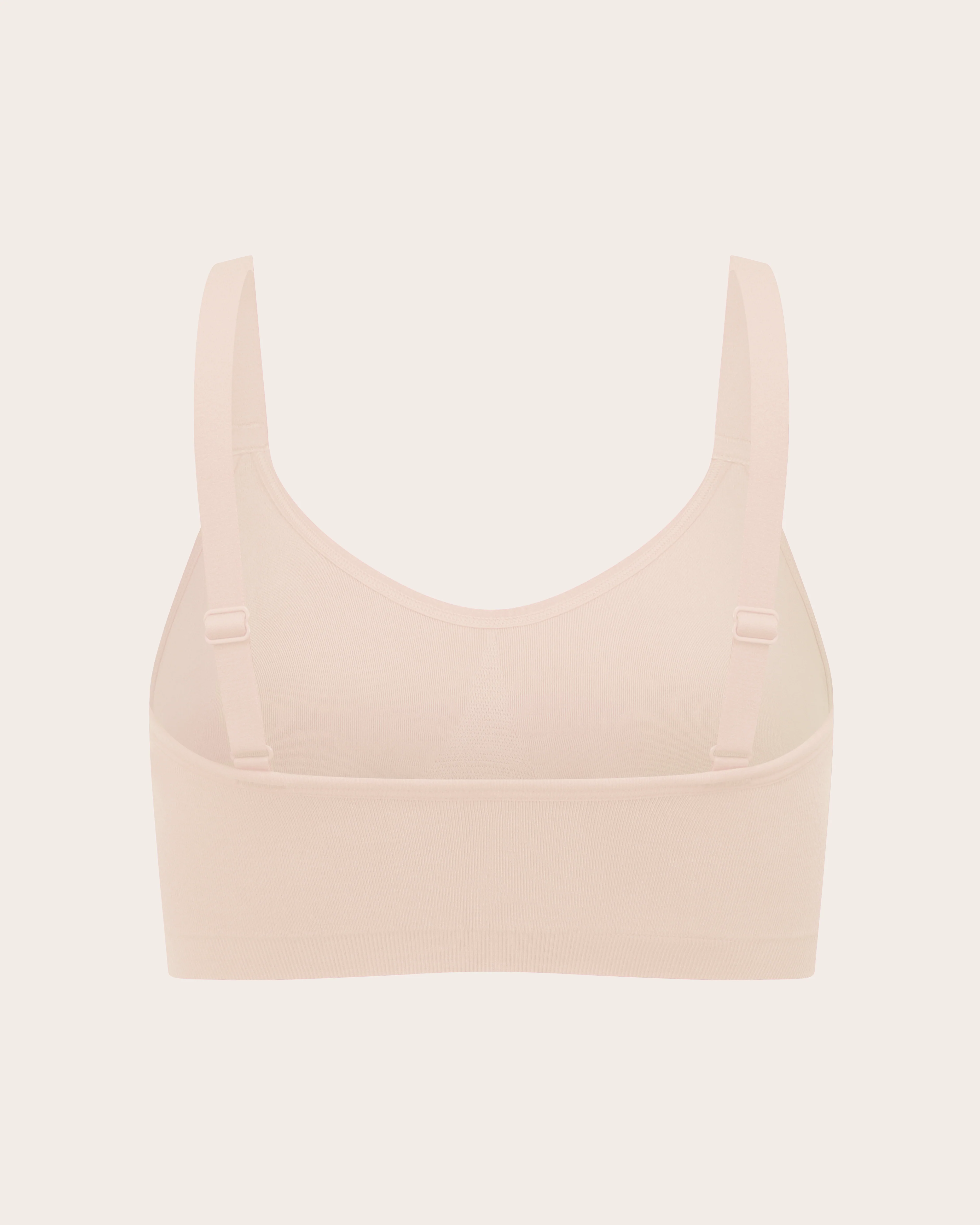 Full Bust Wireless Bra - Shell - Image 23