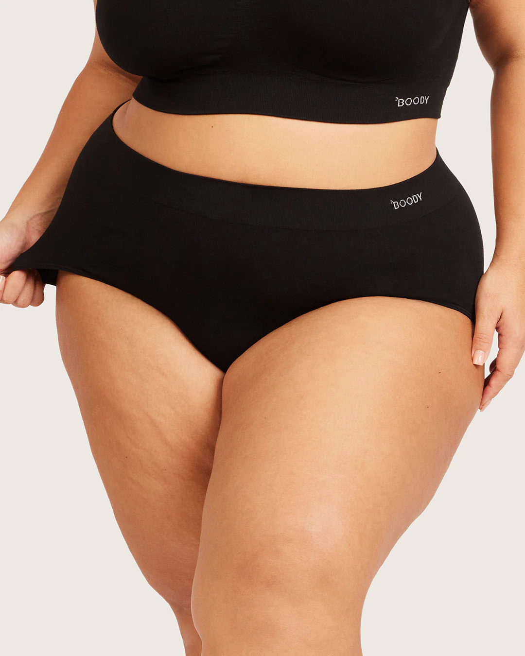 Full Coverage Briefs - Black - Image 14