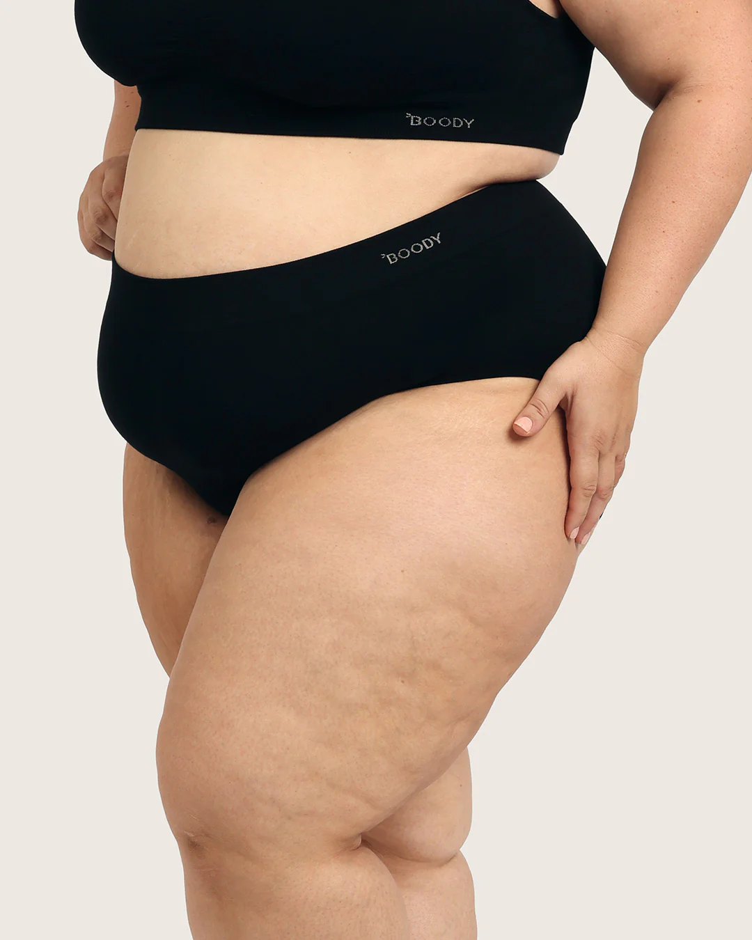Full Coverage Briefs - Black - Image 21