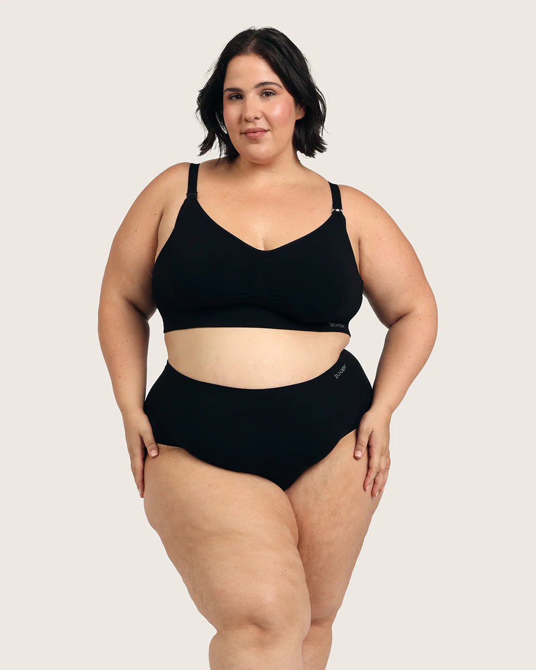 Full Coverage Briefs - Black - Image 24