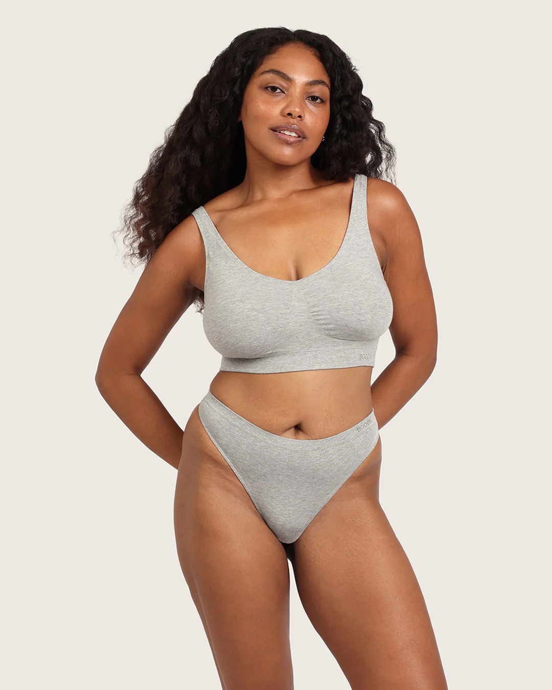G-String - Light Grey Marl - Image 10
