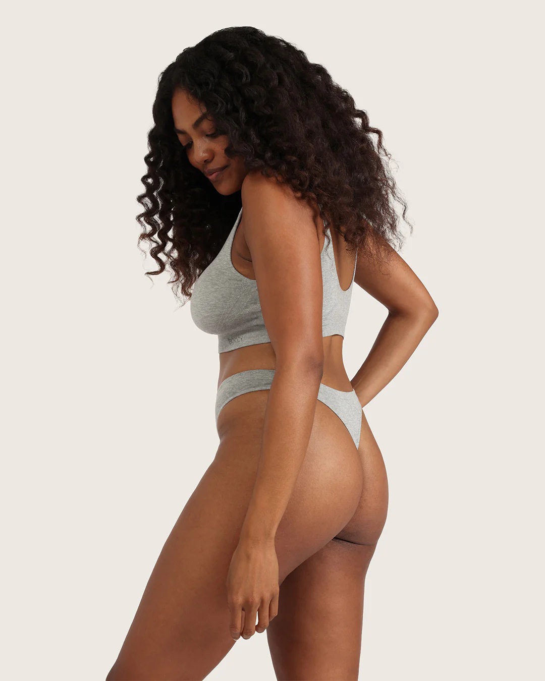 G-String - Light Grey Marl - Image 13