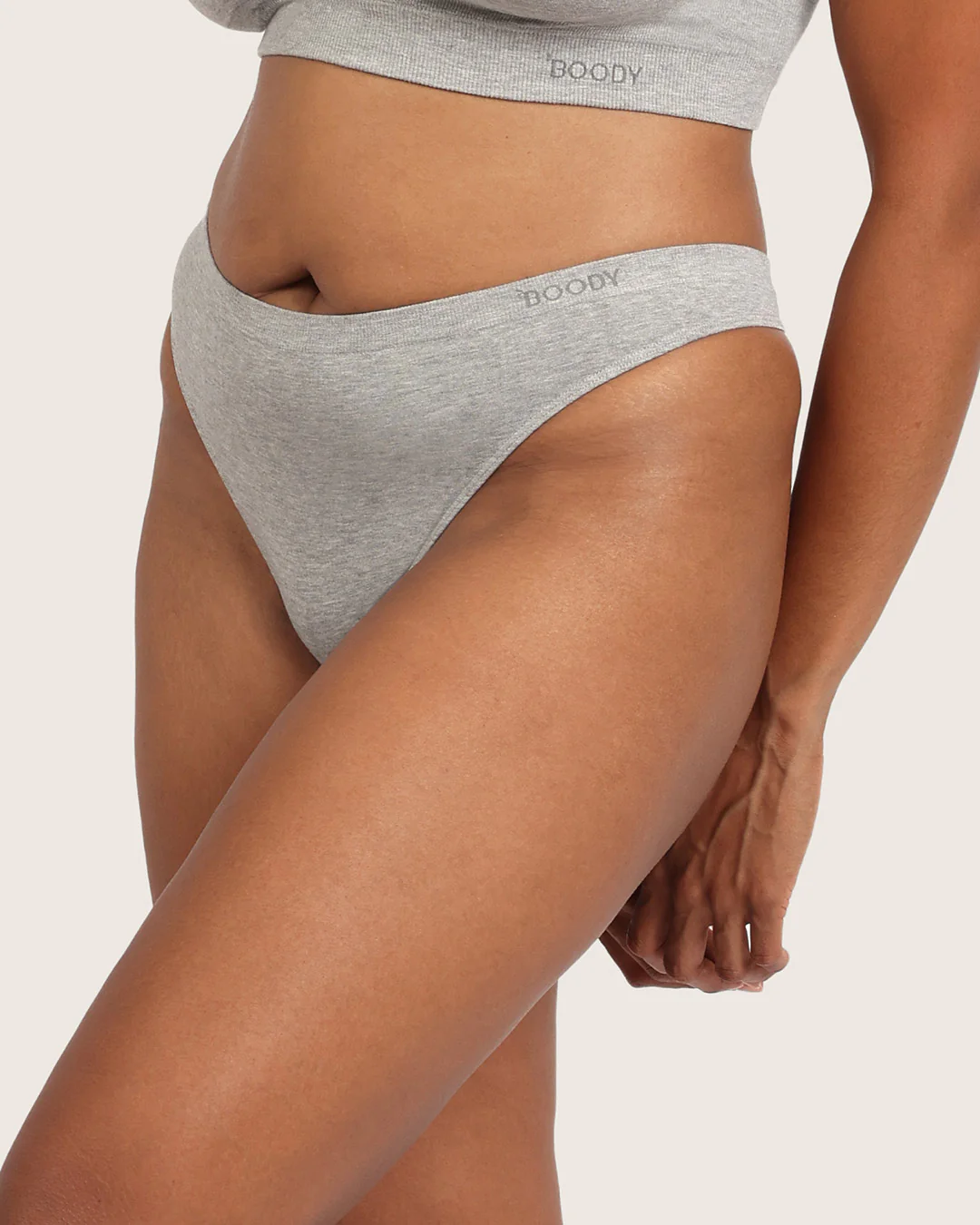 G-String - Light Grey Marl - Image 7