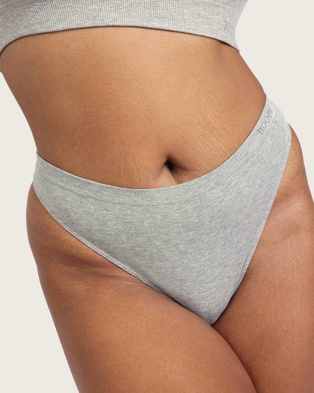 G-String - Light Grey Marl - Image 9