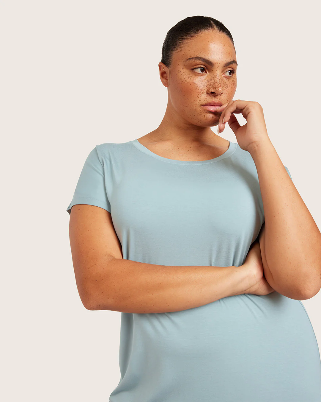 Goodnight Nightdress - Mineral Blue - Image 10