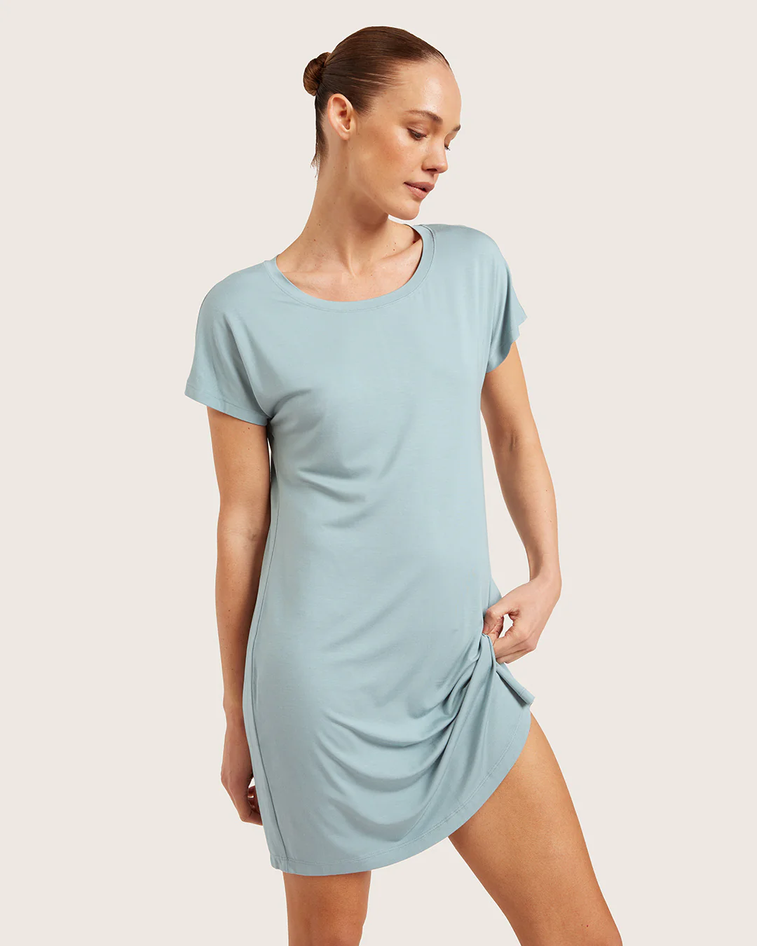 Goodnight Nightdress - Mineral Blue - Image 5