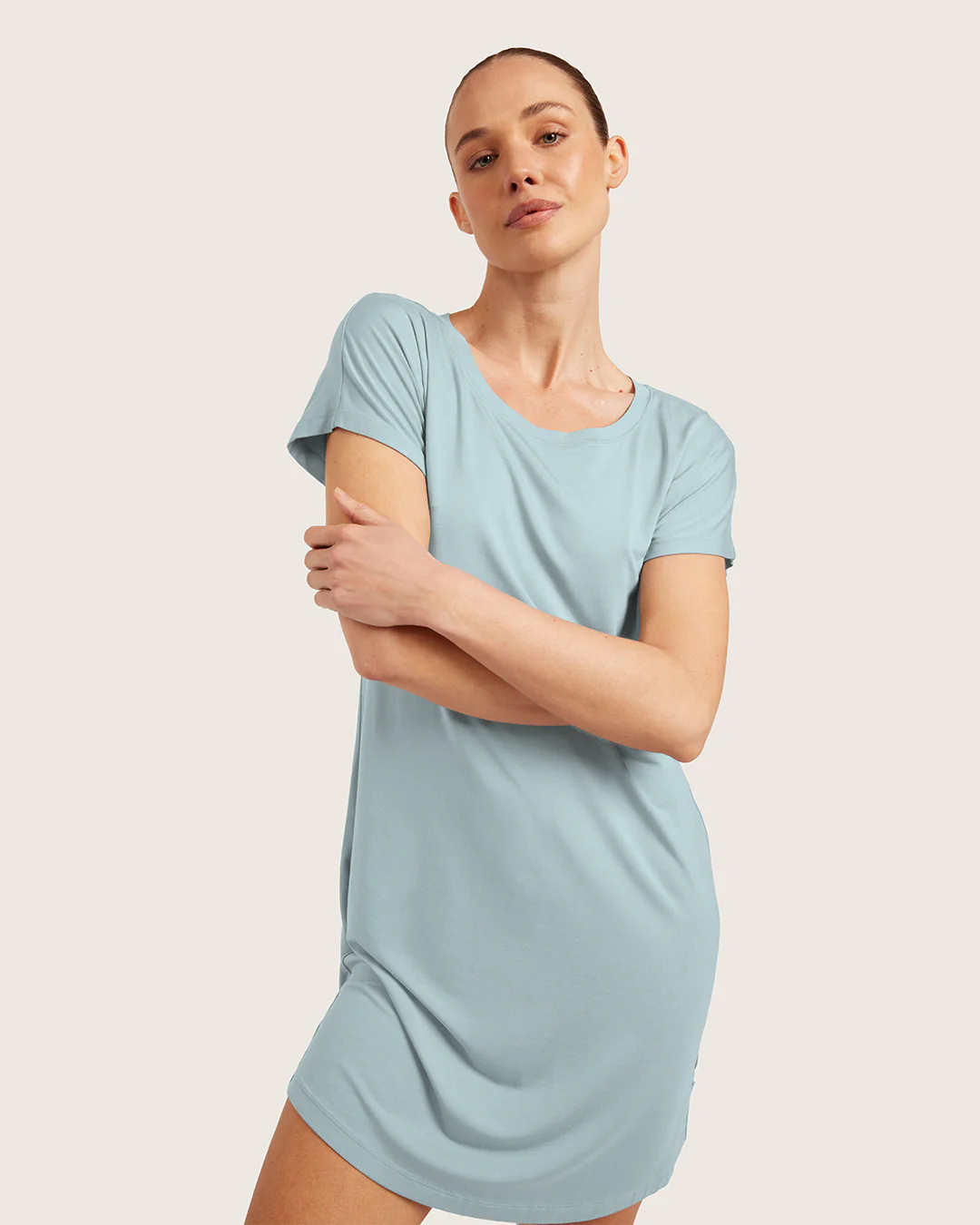 Goodnight Nightdress - Mineral Blue - Image 6