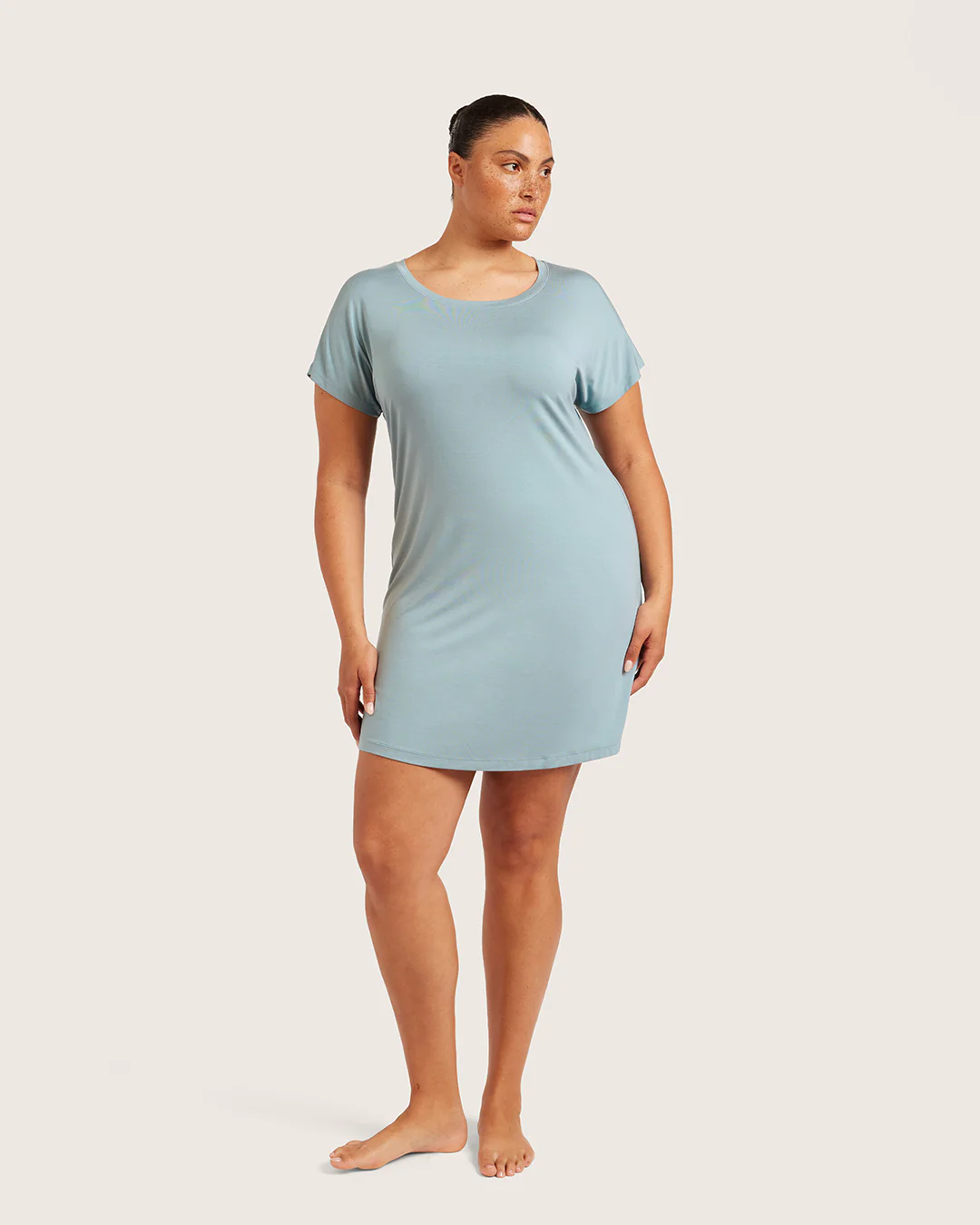 Goodnight Nightdress - Mineral Blue - Image 7
