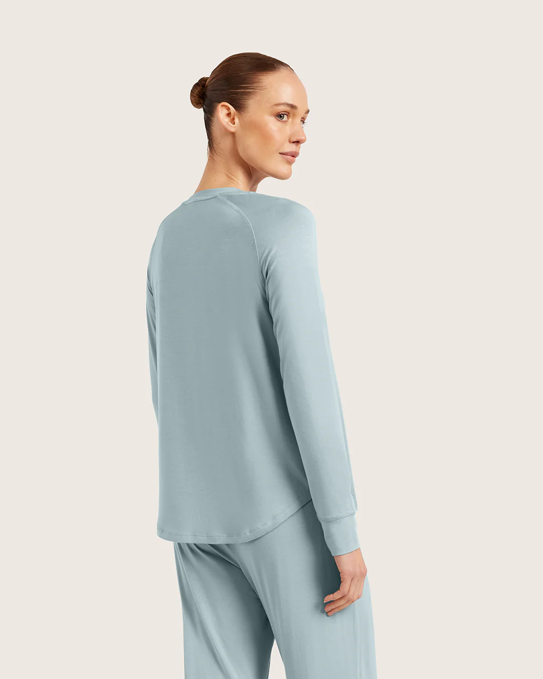 Goodnight Raglan Sleep Top - Mineral Blue - Image 3