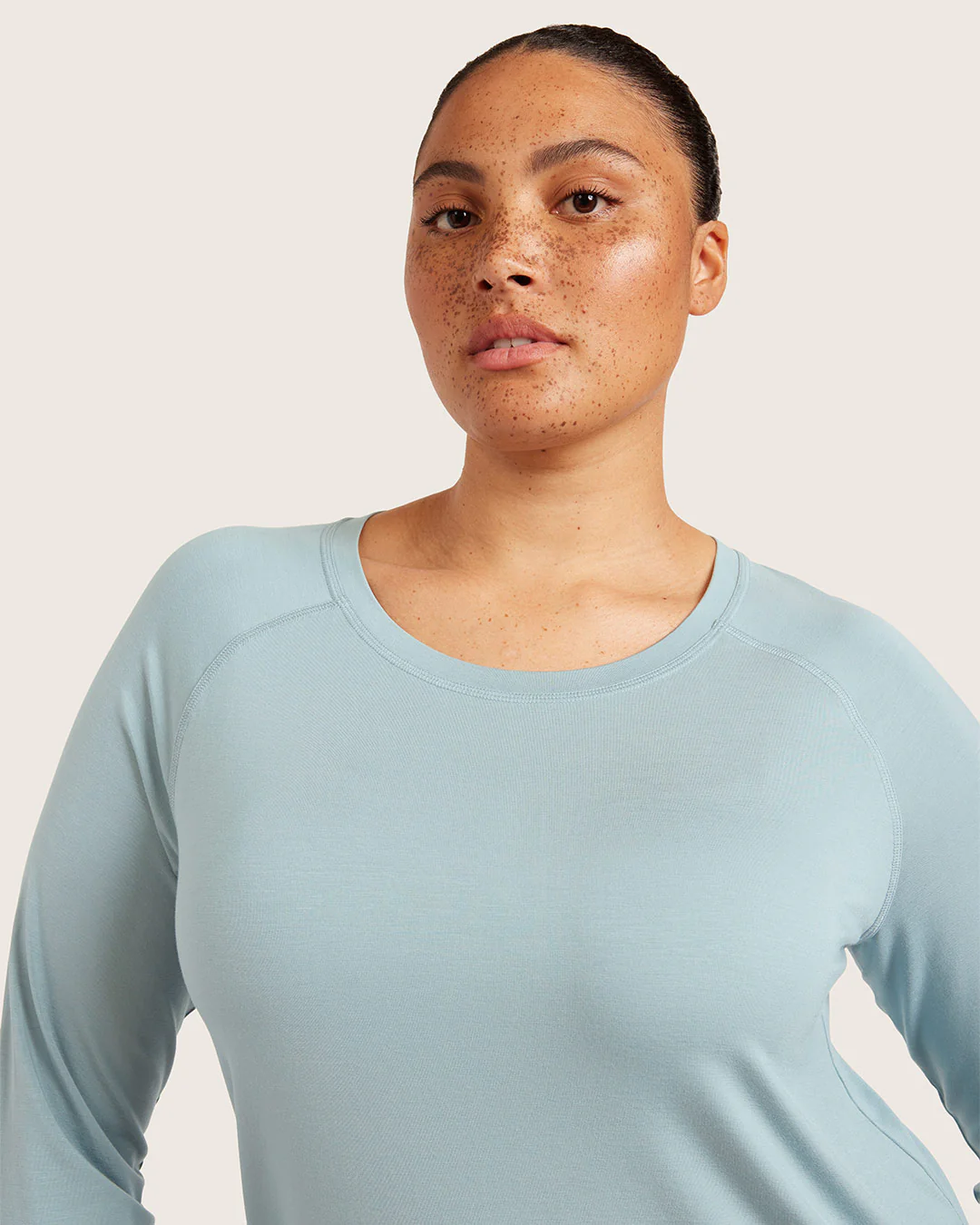 Goodnight Raglan Sleep Top - Mineral Blue - Image 9