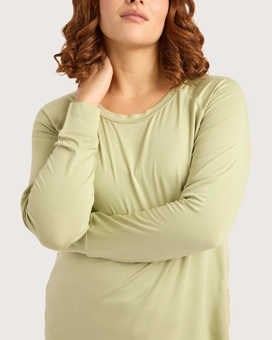 Goodnight Raglan Sleep Top - Sage - Image 5