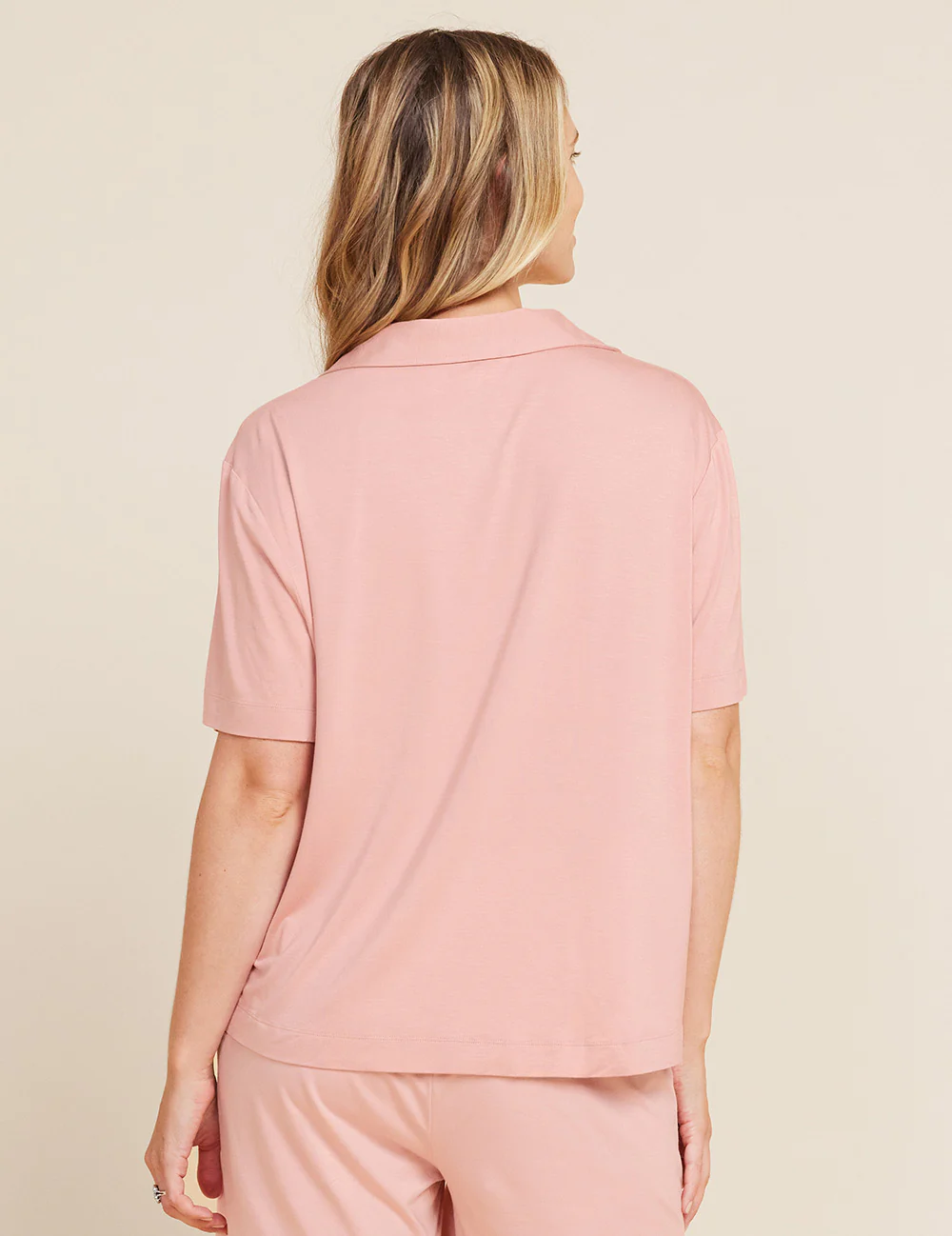 Goodnight Short Sleeve Sleep Shirt - Dusty Pink - Image 8