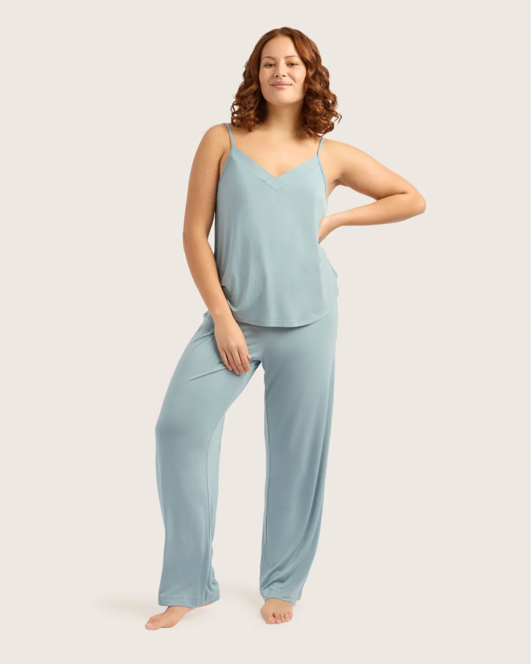 Goodnight Sleep Cami - Mineral Blue - Image 15