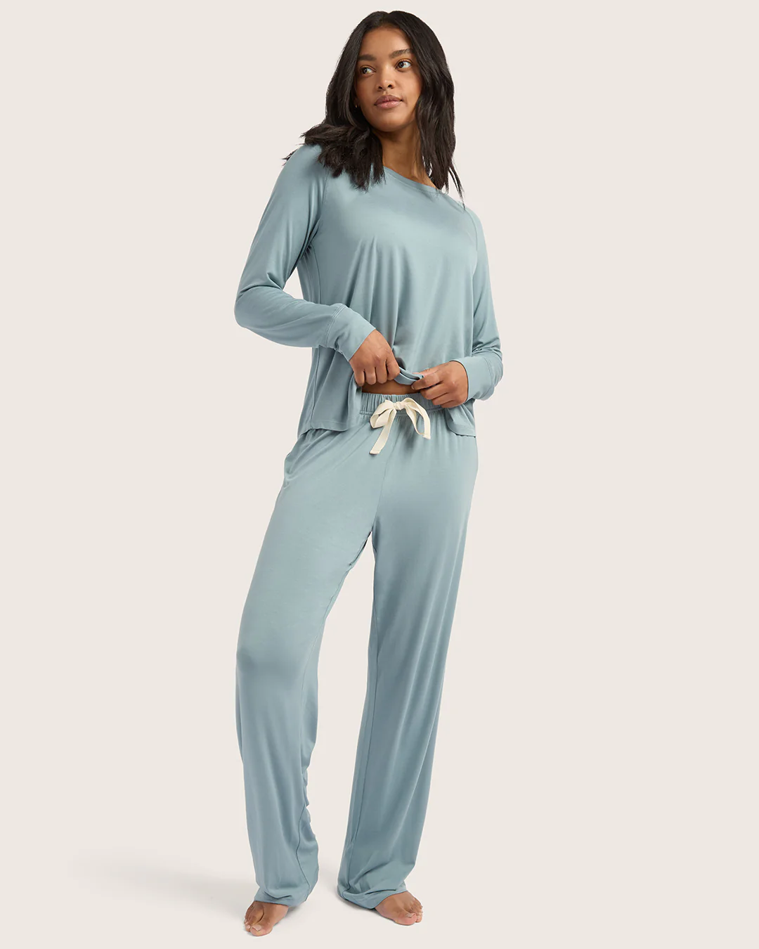 Goodnight Sleep Pants - Mineral Blue - Image 9