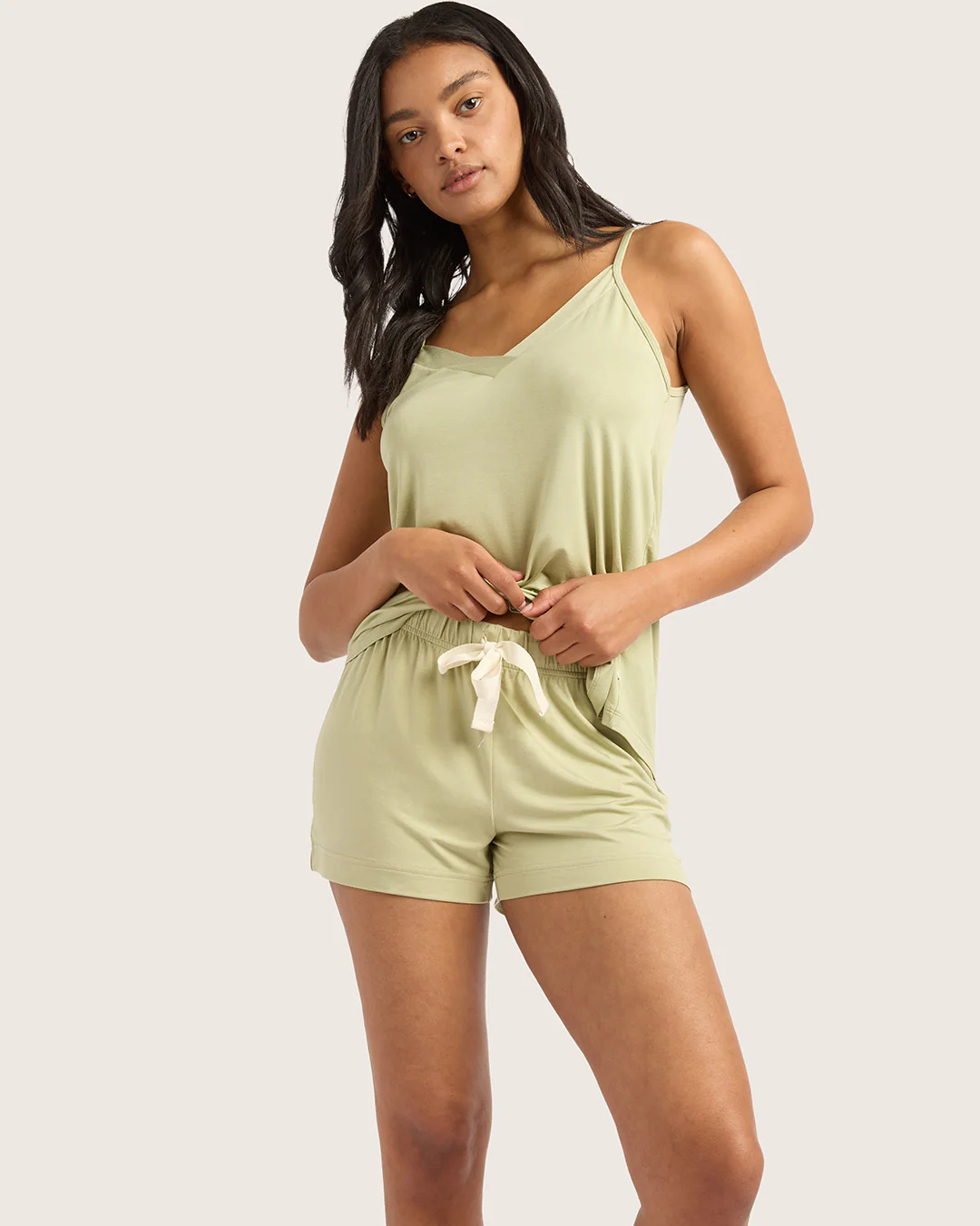 Goodnight Sleep Shorts - Sage - Image 8