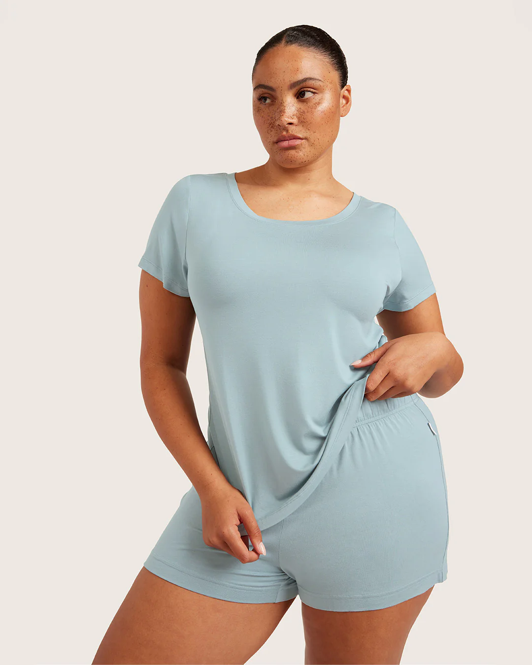 Goodnight Sleep Tee - Mineral Blue - Image 10