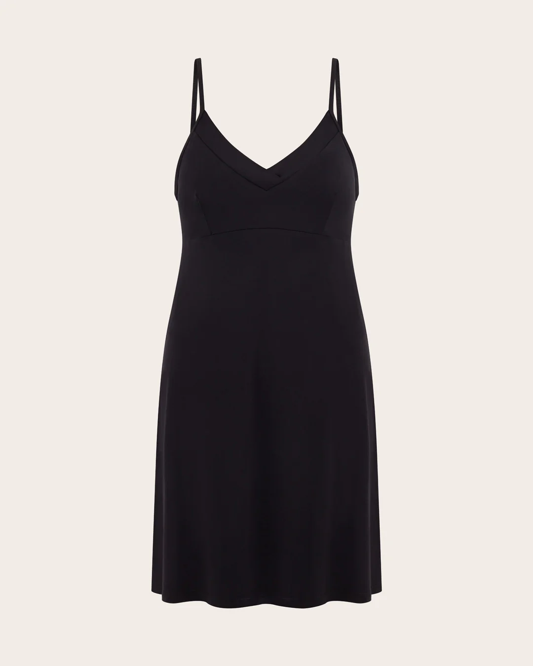 Goodnight Slip Sleep Dress - Black - Image 14