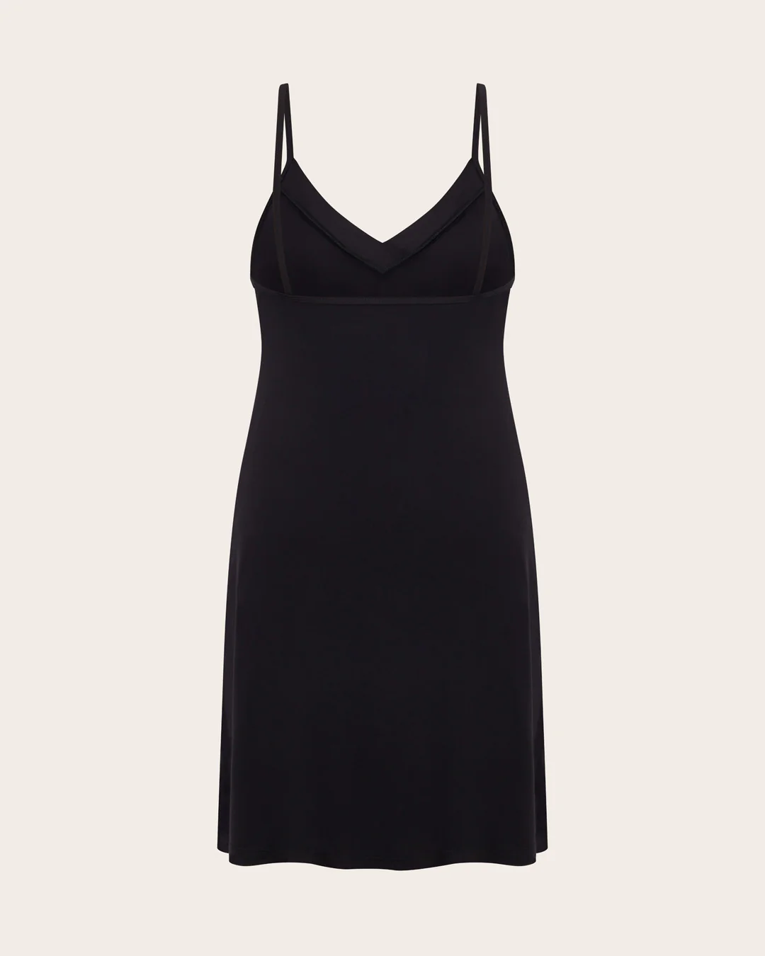 Goodnight Slip Sleep Dress - Black - Image 15