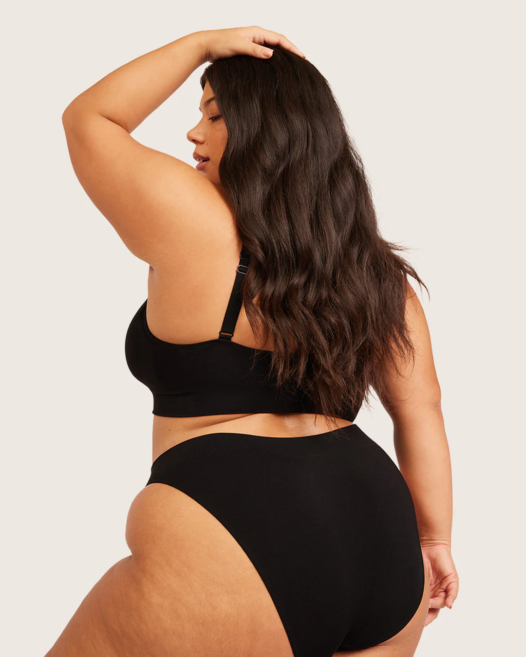 High Cut Full Briefs - Black - Image 19