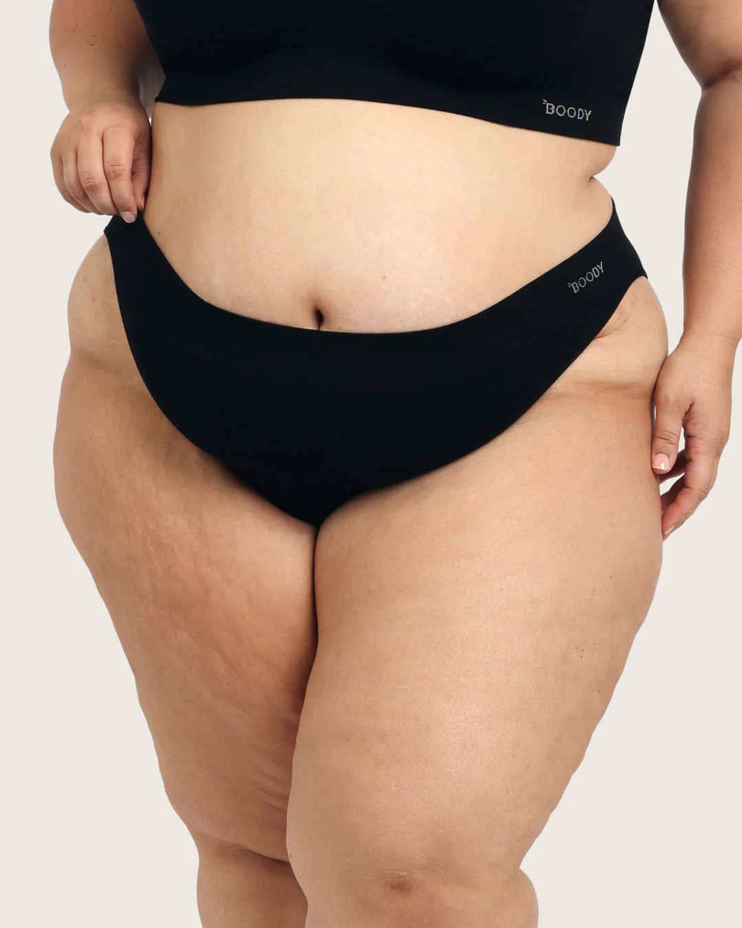 High Cut Full Briefs - Black - Image 20