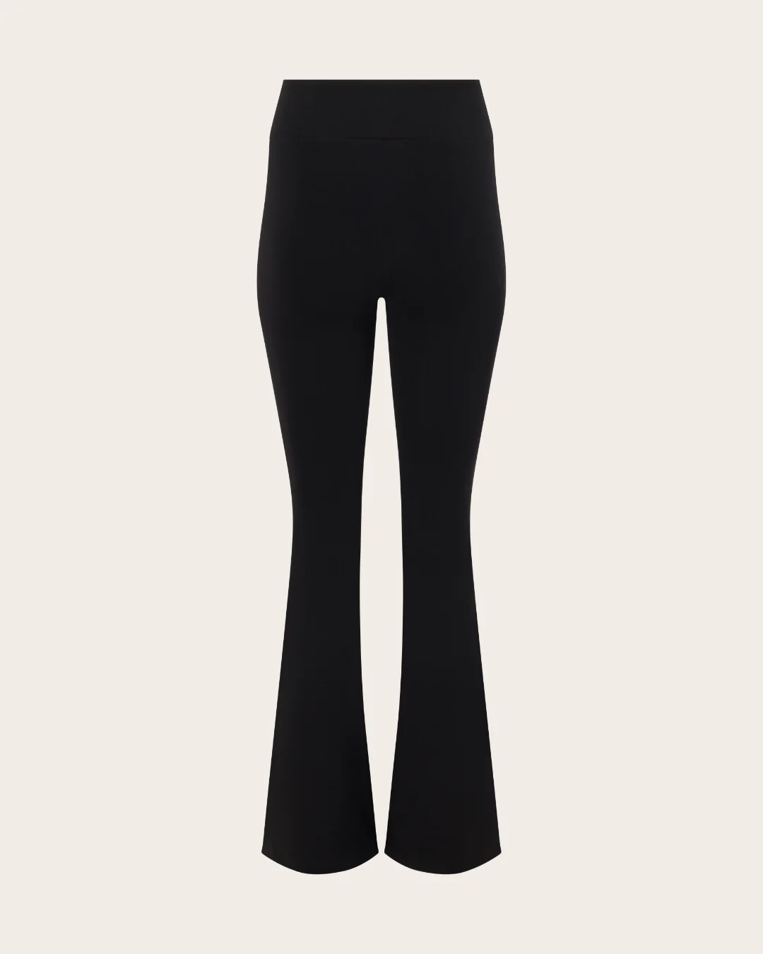 High Waist Flare Pants - Regular  - Black - Image 18